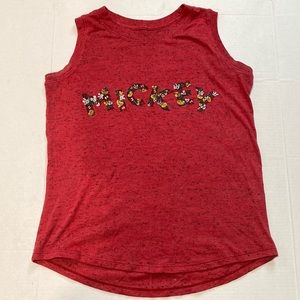 Disney Mickey Women’s Tank Size Small